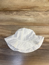 Just One You Eyelet Swim Hat - White sz 6-12m