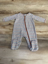 Just One You Striped Sleeper White sz 3m - Me n Mommy To Be