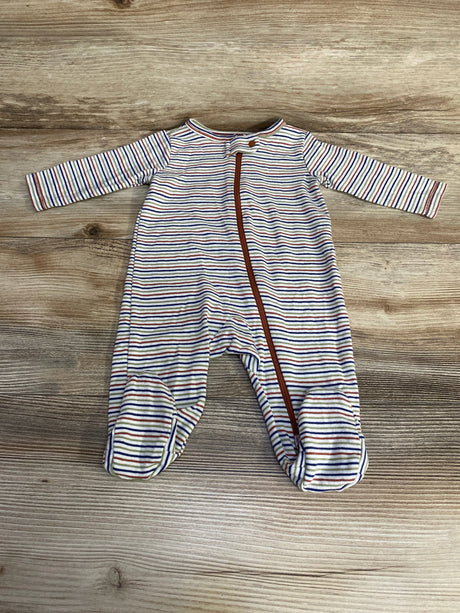 Just One You Striped Sleeper White sz 3m - Me n Mommy To Be