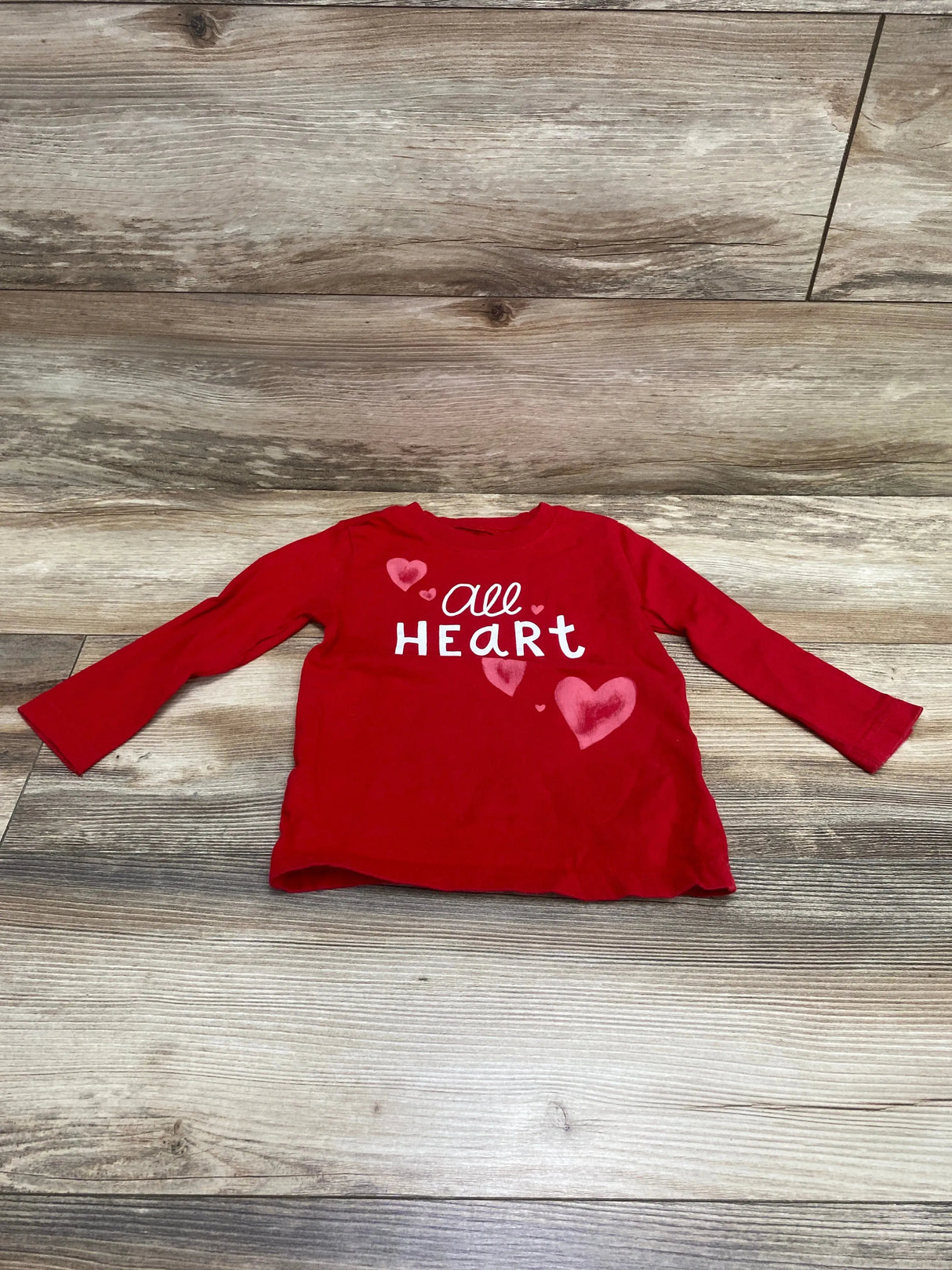 Just One You All Heart Shirt Red sz 2T