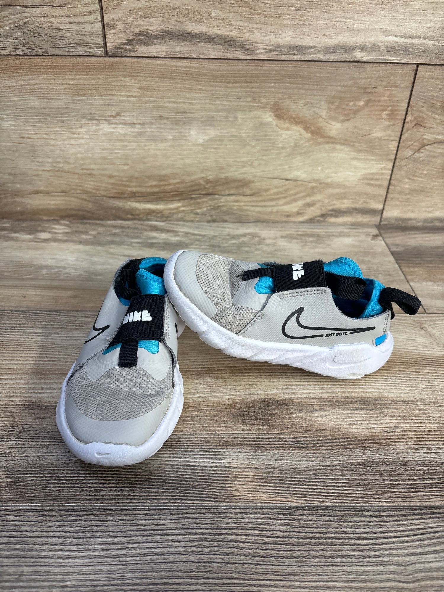 Nike Flex Runner 2 PS 'Light Iron Ore Blue Lightning' Sneakers sz 10.5c