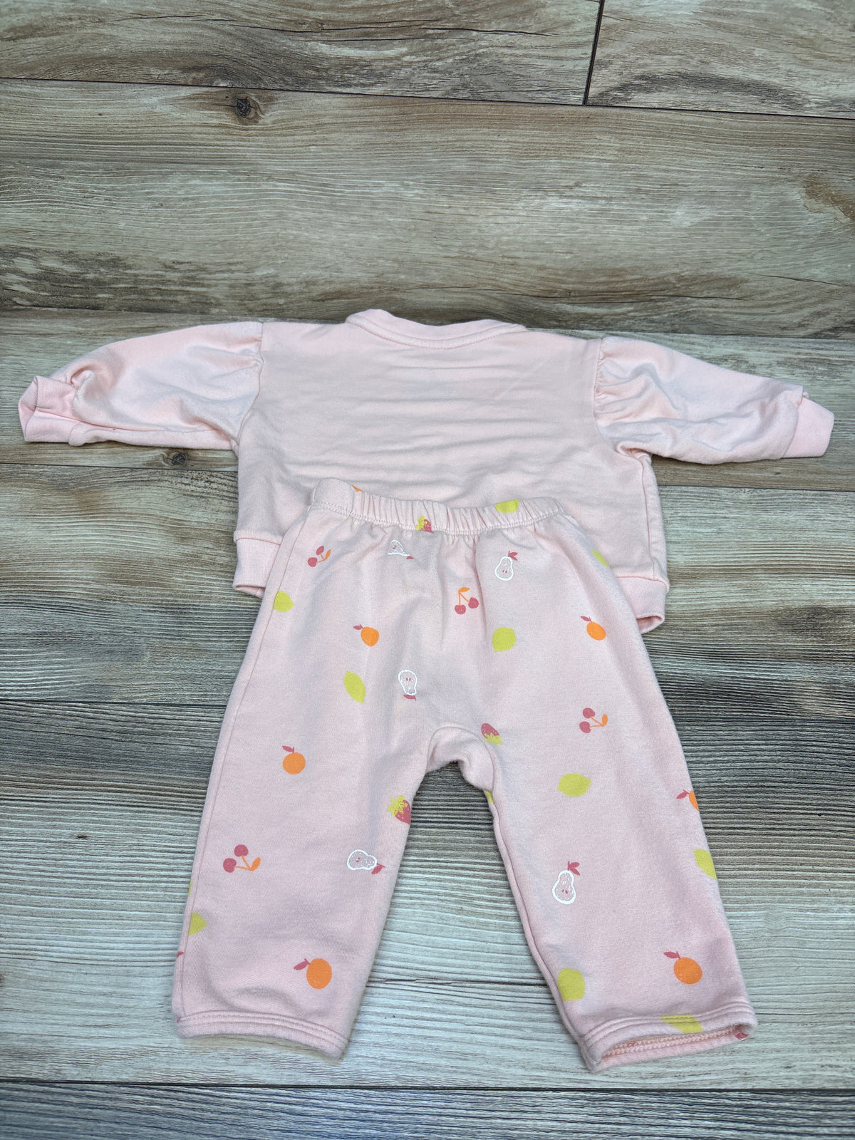 Cloud Island 2pc Sweatshirt & Pants Set Pink sz 6-9m