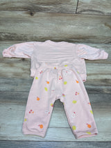 Cloud Island 2pc Sweatshirt & Pants Set Pink sz 6-9m