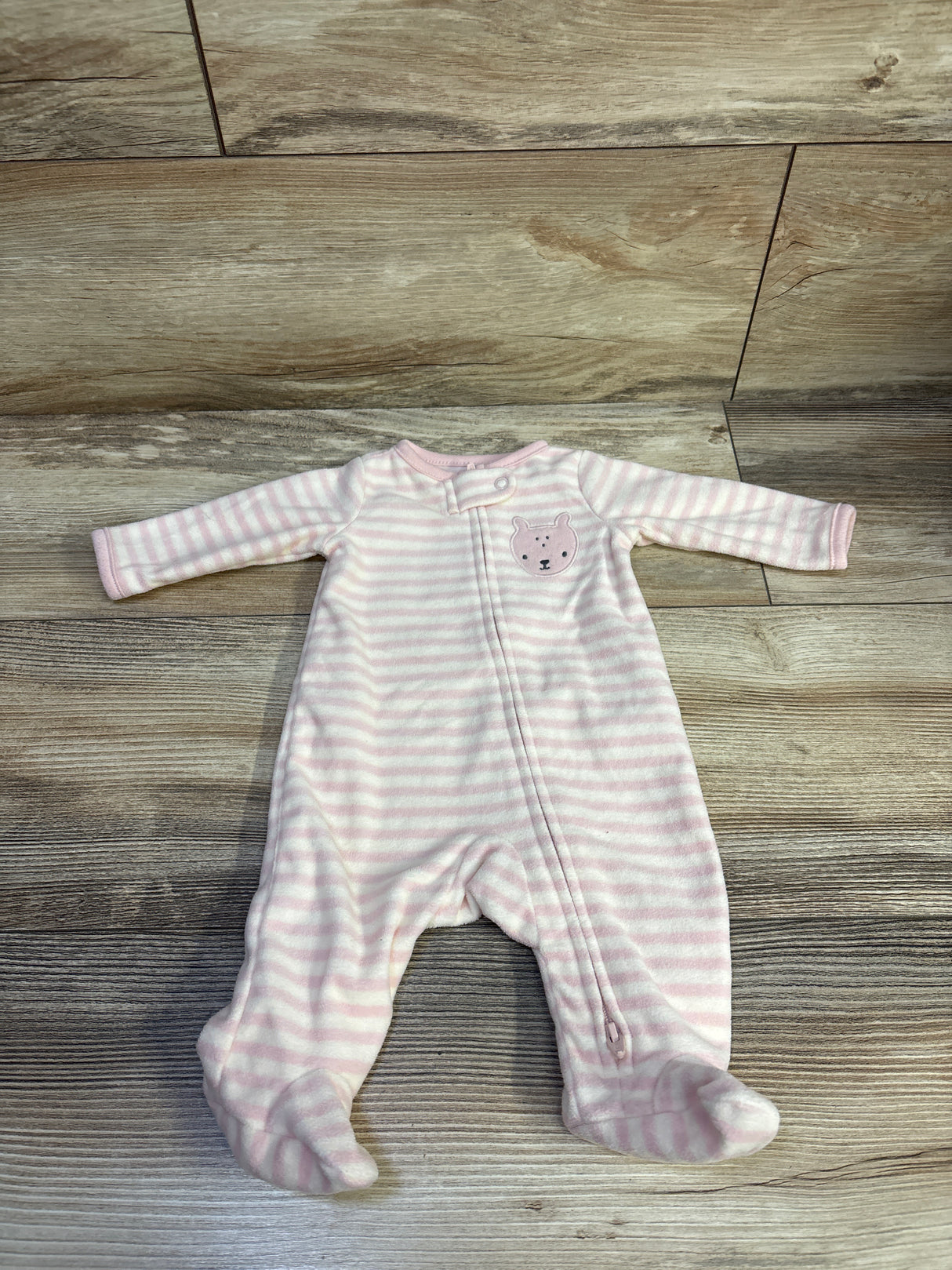 Carter's Striped Blanket Sleeper Pink sz Newborn