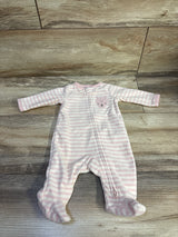 Carter's Striped Blanket Sleeper Pink sz Newborn