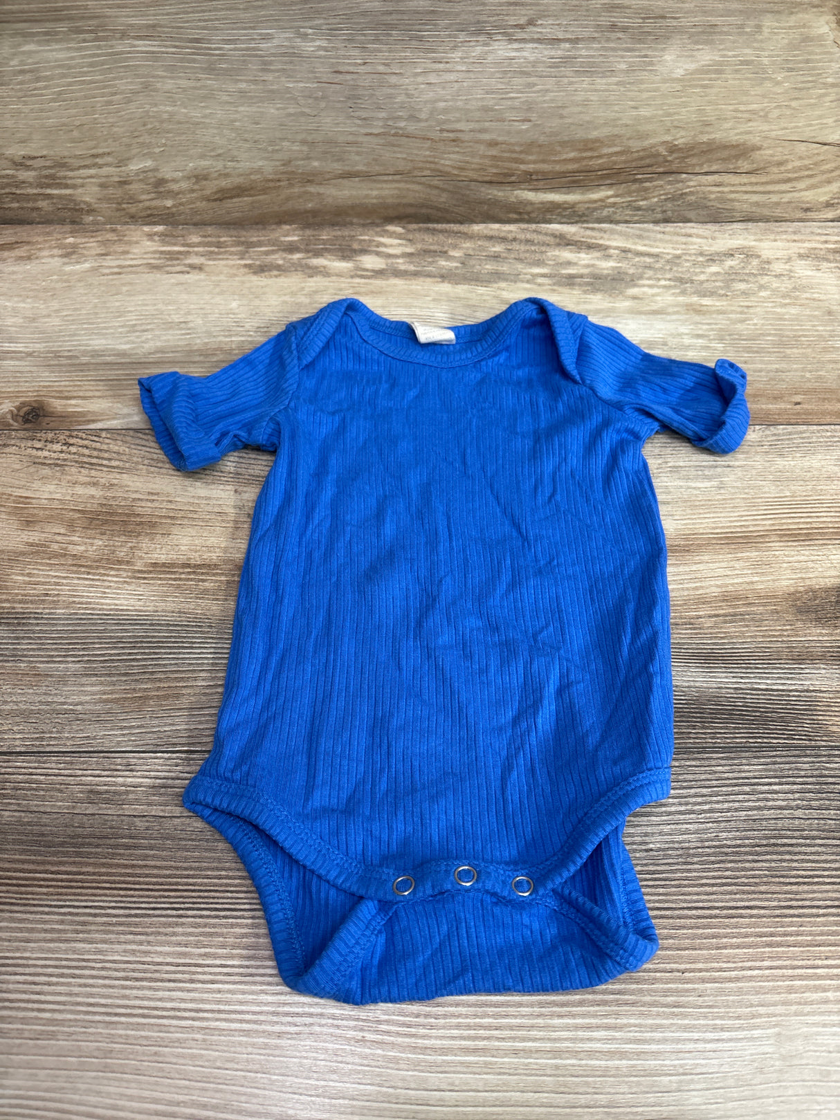 Kate Quinn Ribbed Modal Bodysuit Blue sz 3-6m