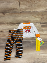 NEW Dr. Seuss Thing 1 Thing 2 Long Sleeve 2pc Viscose Snug Fit Pajama Set sz 12m