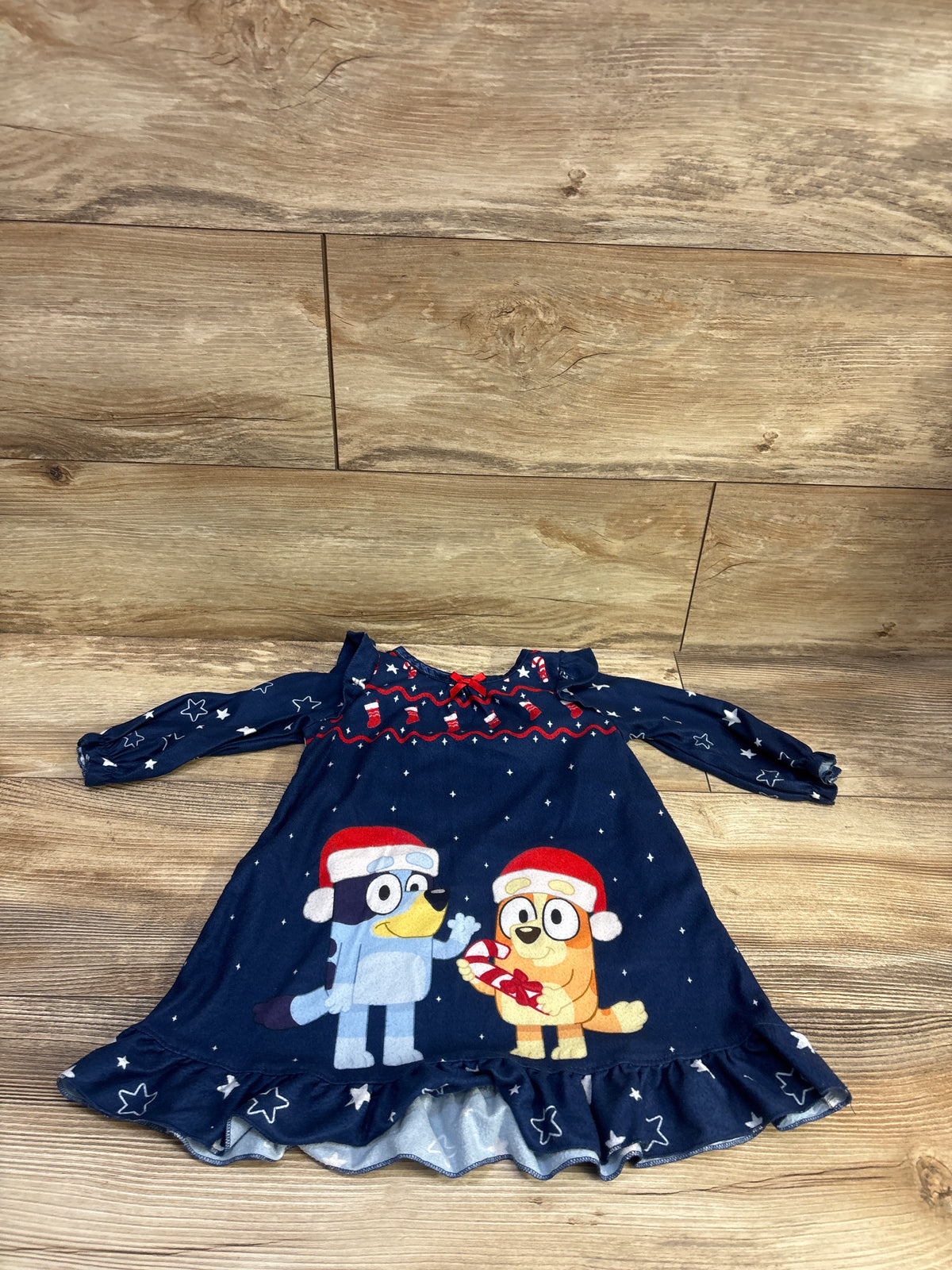Bluey Christmas Nightgown Navy sz 12m