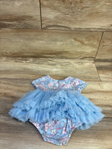 Disney Baby Stitch Tutu Bodysuit Blue sz 0/3m
