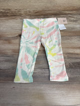 NEW Grayson Mini Tie-Dye Leggings Cream sz 18m