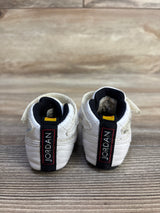 Jordan Fusion Crib Sneakers White sz 1c
