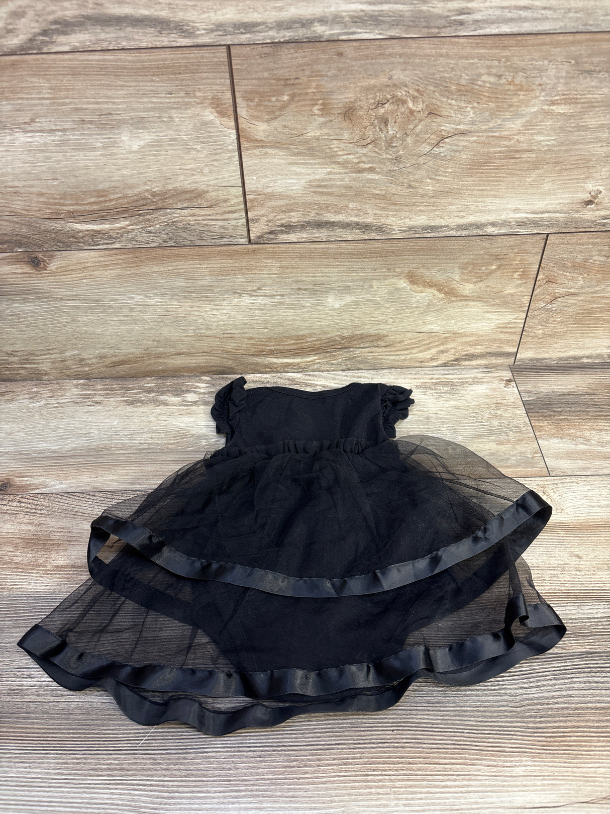 Niyage Tulle Tutu Bodysuit Black sz 12-18m
