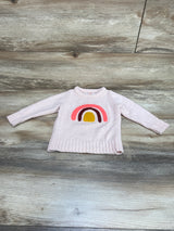 Cat & Jack Chenille Knit Sweater Pink sz 18m