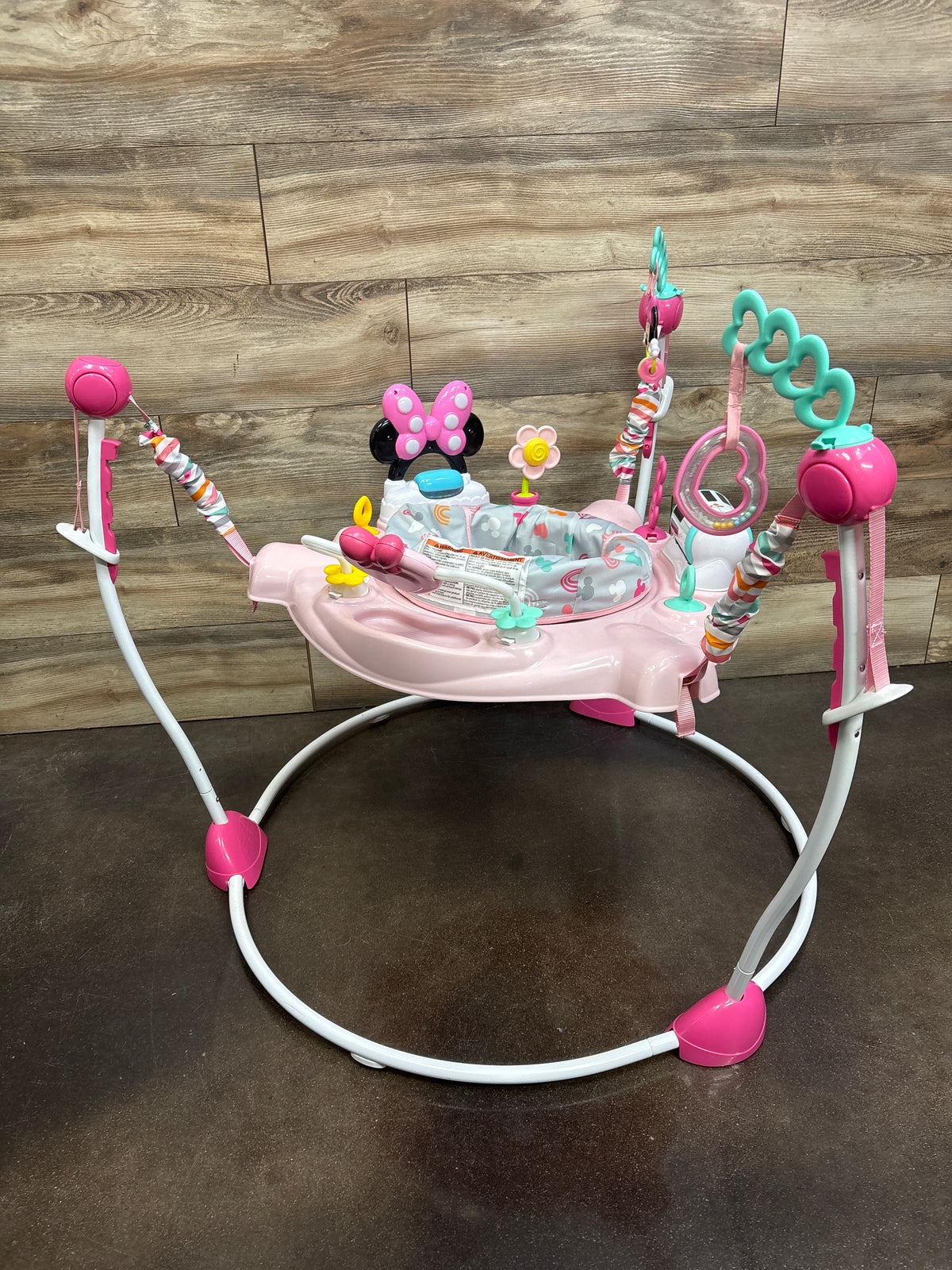 Bright Starts Disney Baby Minnie Mouse Forever Besties Activity Jumper