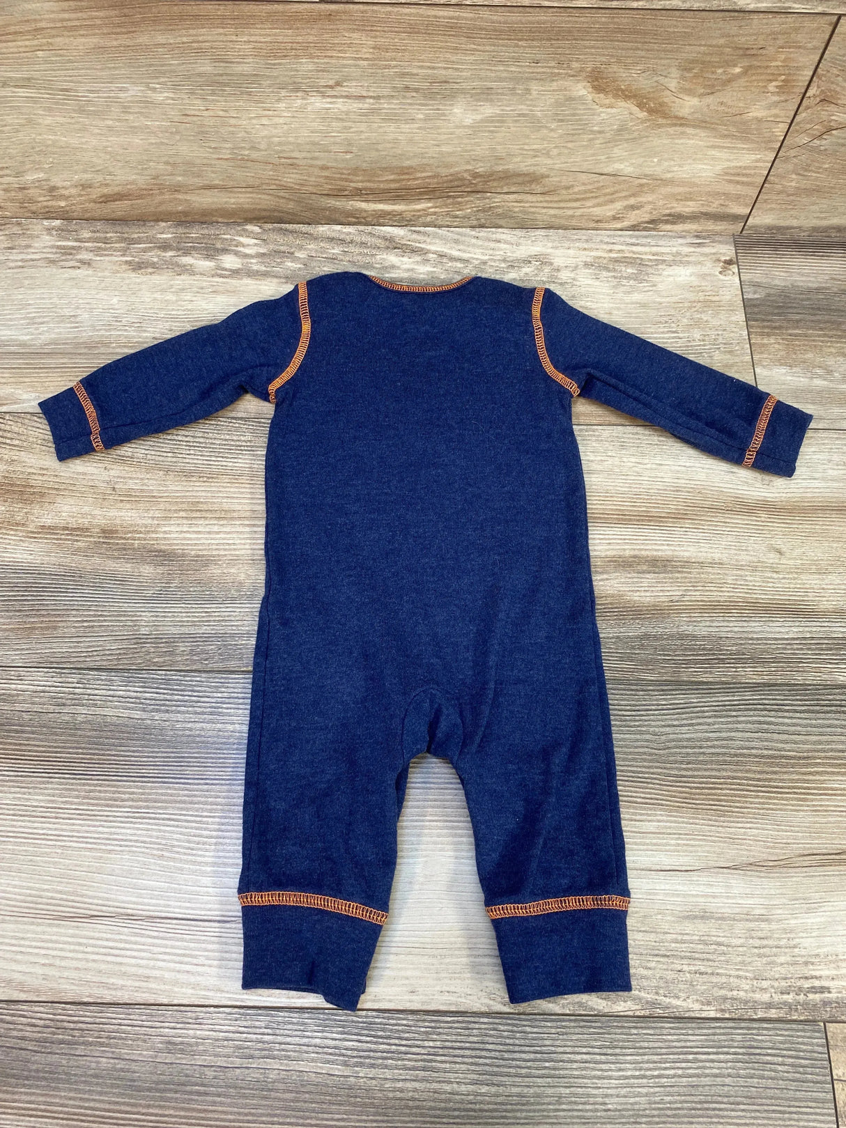 Simple Joys Look Out World Coverall Blue sz 3-6m