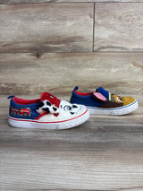 Paw Patrol Fleece Slip On Sneakers Blue sz 10c