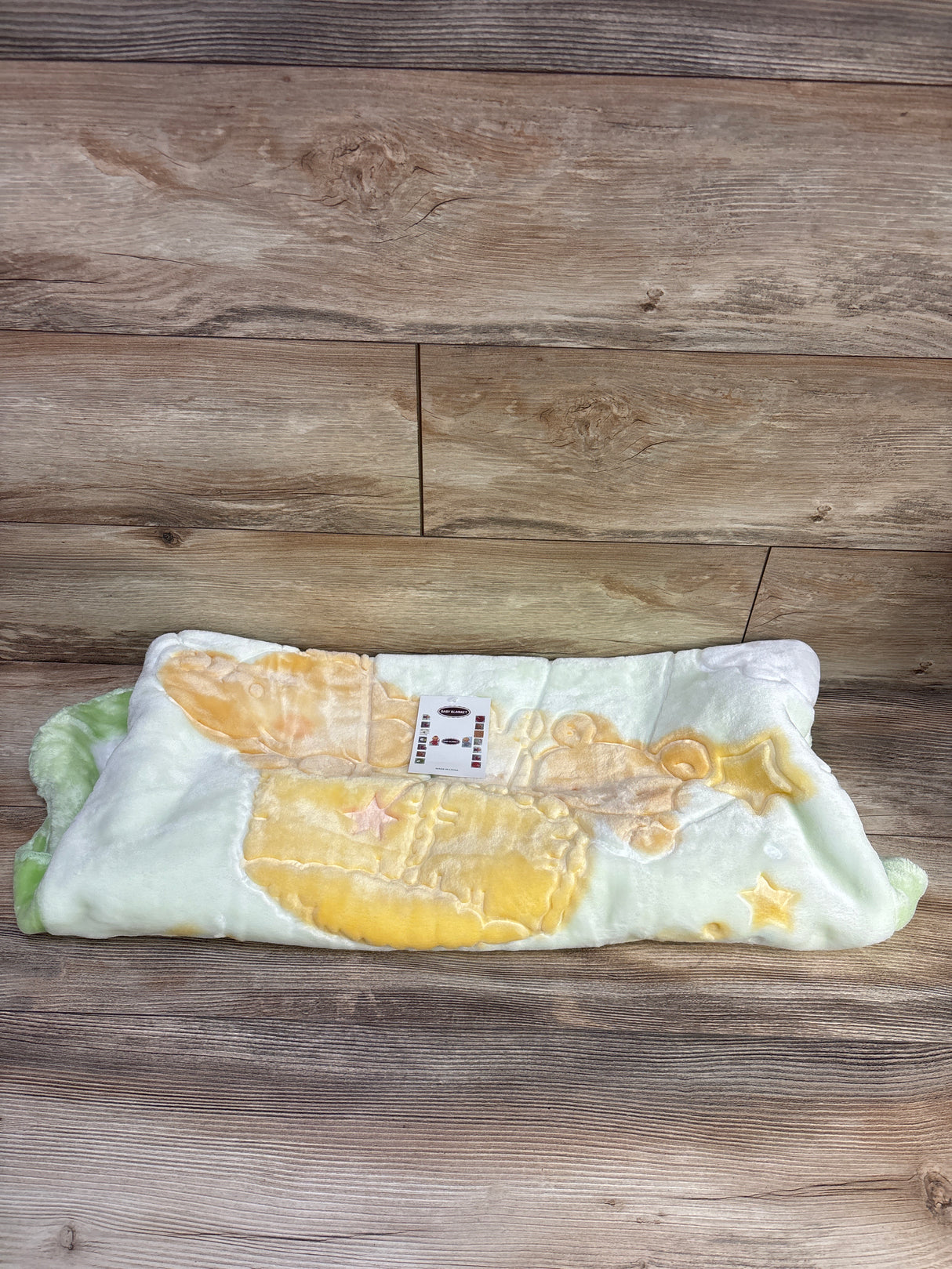 NEW Plush Baby Blanket Multicolor