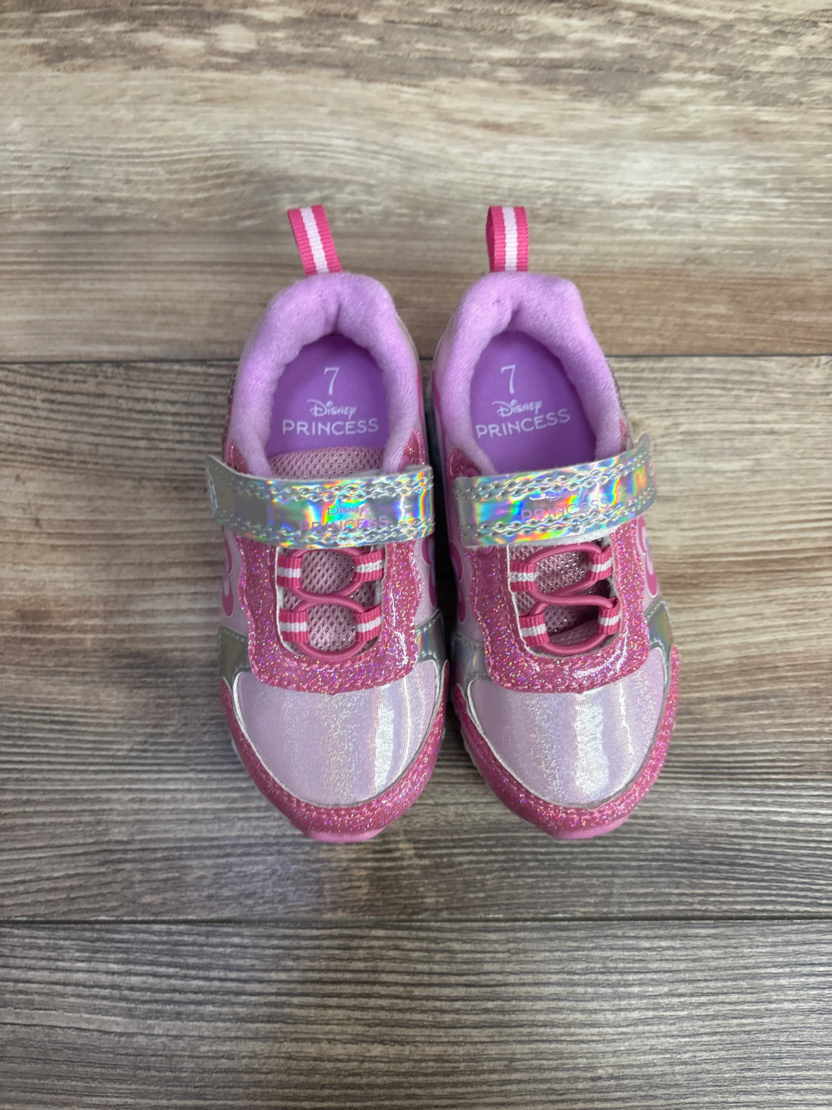 Disney Princess Light-Up Sneakers Pink sz 7c