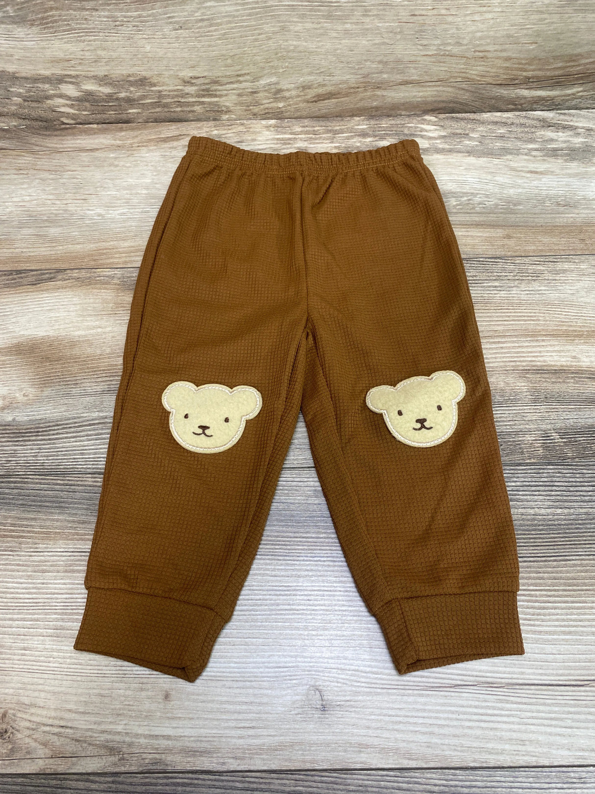 Shein Bear Knees Pants Brown sz 12-18m