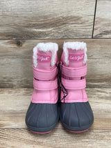 NEW Cat & Jack Denver Winter Boots Pink/Grey Sz 10c