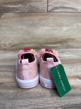 NEW Laura Ashley Slip-On Unicorn Sneakers Pink sz 6c