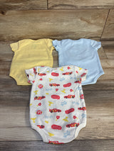 Disney Baby 3pc Lighting McQueen Bodysuit & Bottoms Set Ivory sz 6-9m