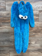 Sesame St. Cookie Monster Plush Costume Blue sz 3T-4T