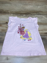 Uniqlo UT x Disney Rapunzel Shirt Pink sz 5-6T