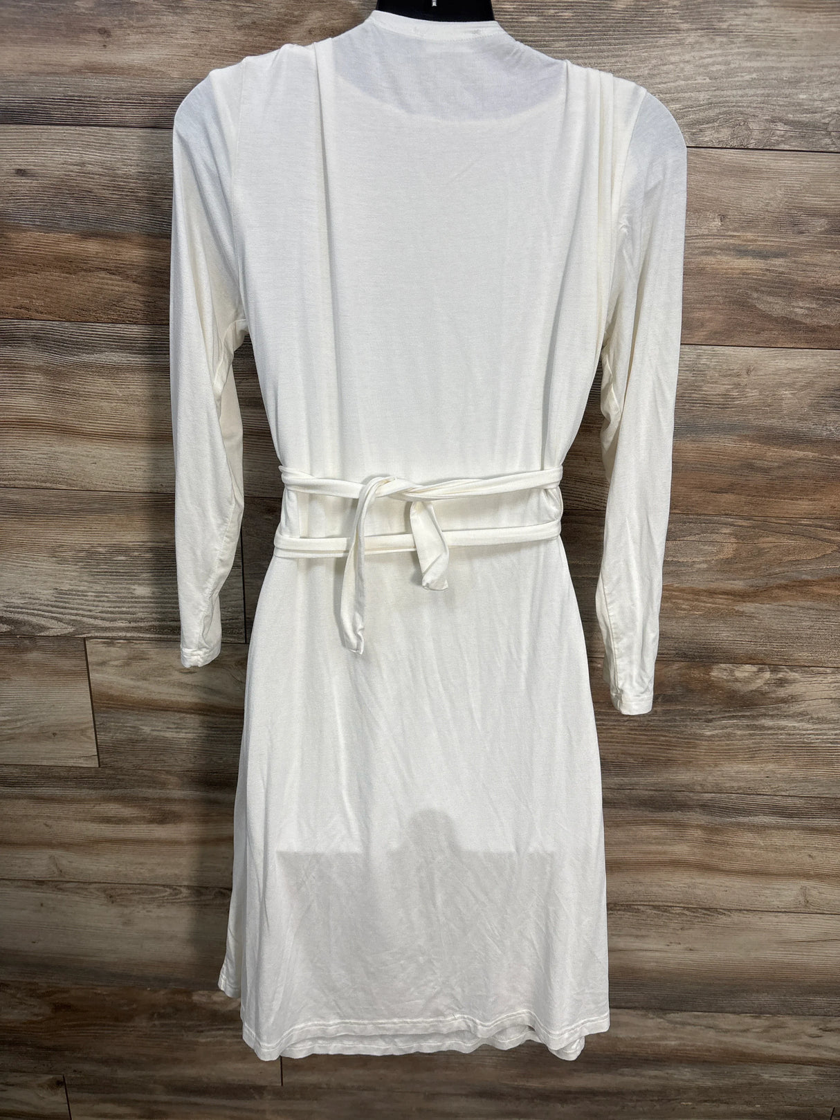 Accouchee Sleep Well Maternity/Nursing Nightgown & Robe Set White sz L/XL