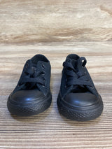 Converse Chuck Taylor All Star Low Top Sneakers Black sz 4c
