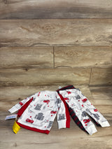 NEW Just One You 4pc Pajama Set Red/White sz 12m