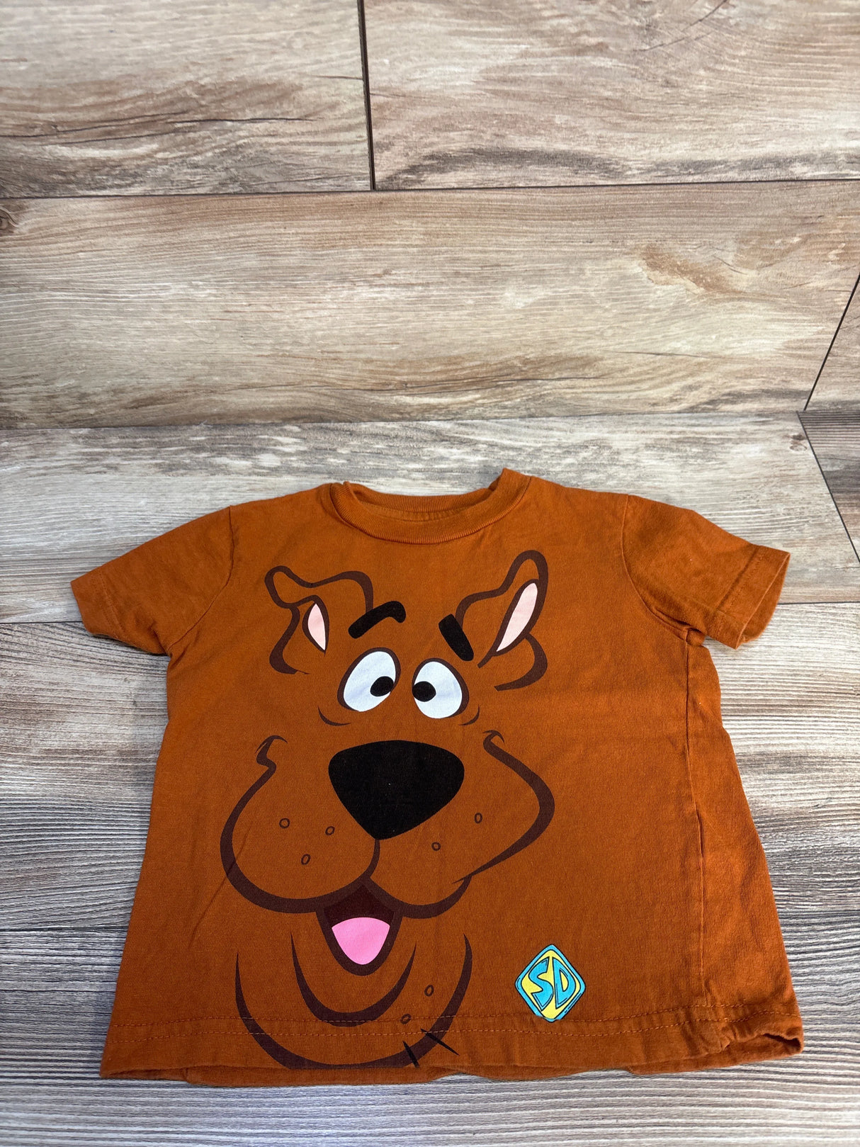 Scooby Doo Shirt Brown sz 2T