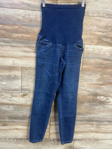 Jessica Simpson Maternity Full Panel Jeans Blue sz PXS