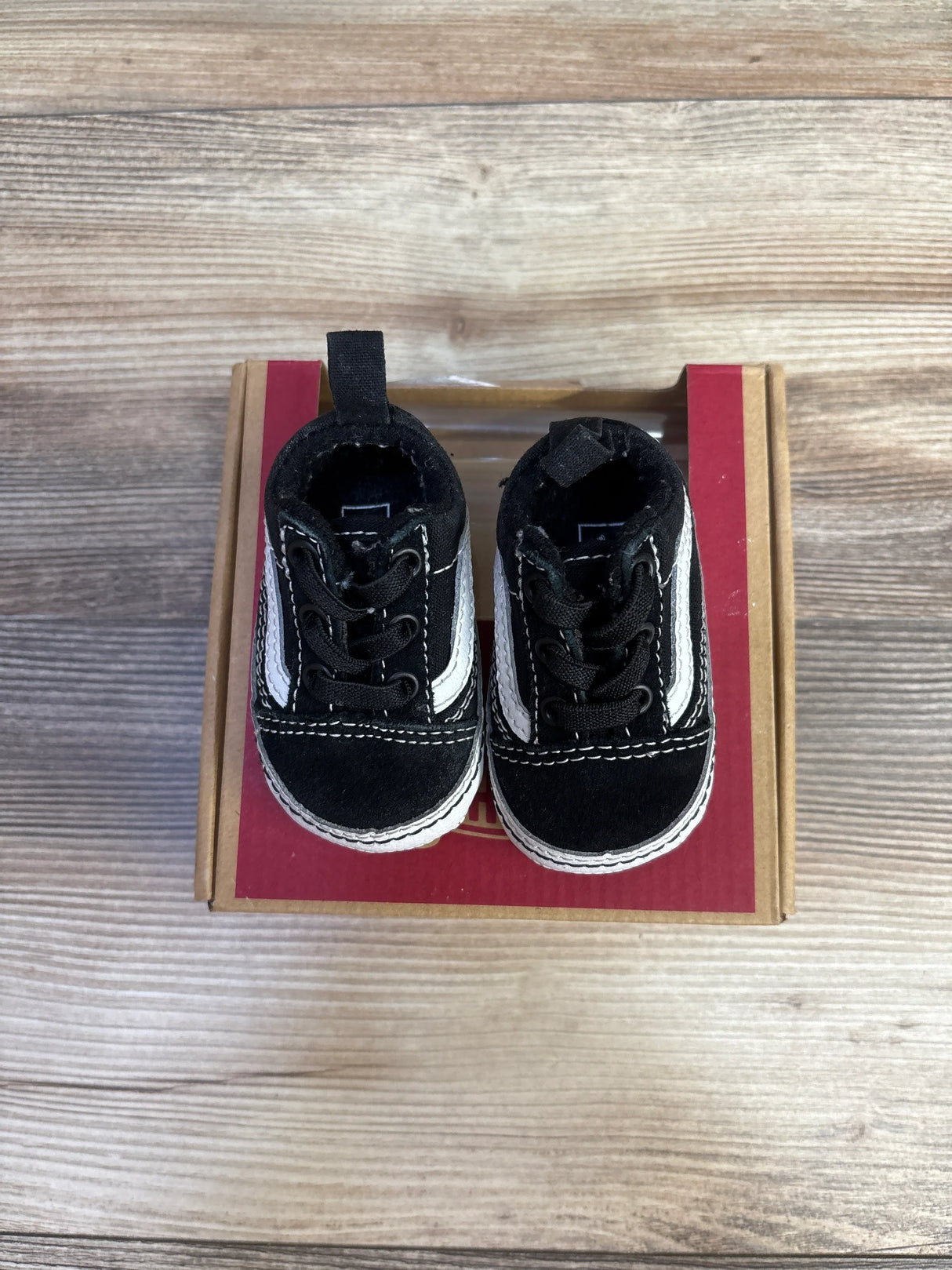 Vans Old Skool Crib Shoes Black sz 1c
