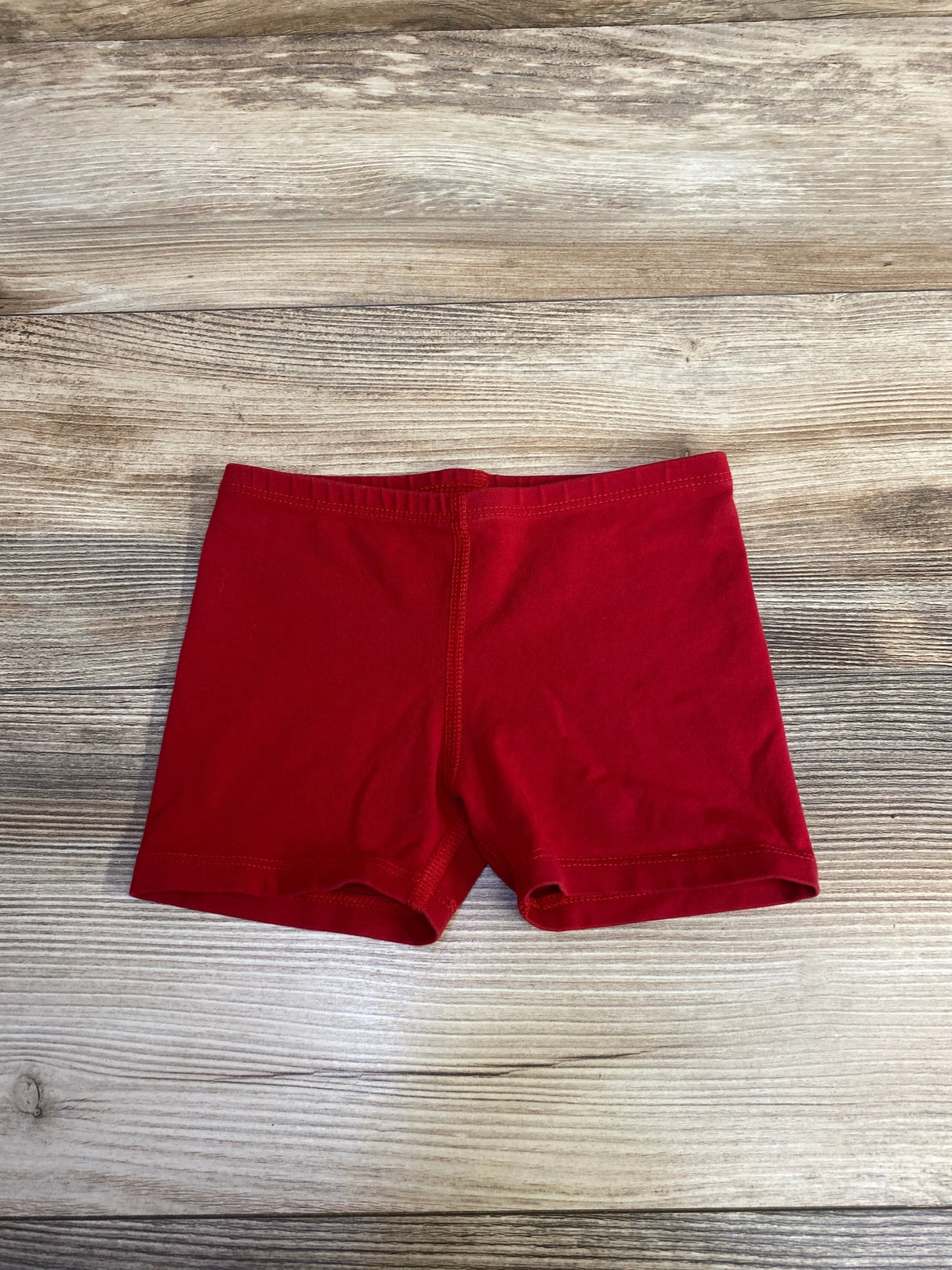 Primary Kids Cartwheel Solid Shorts Red sz 2-3T