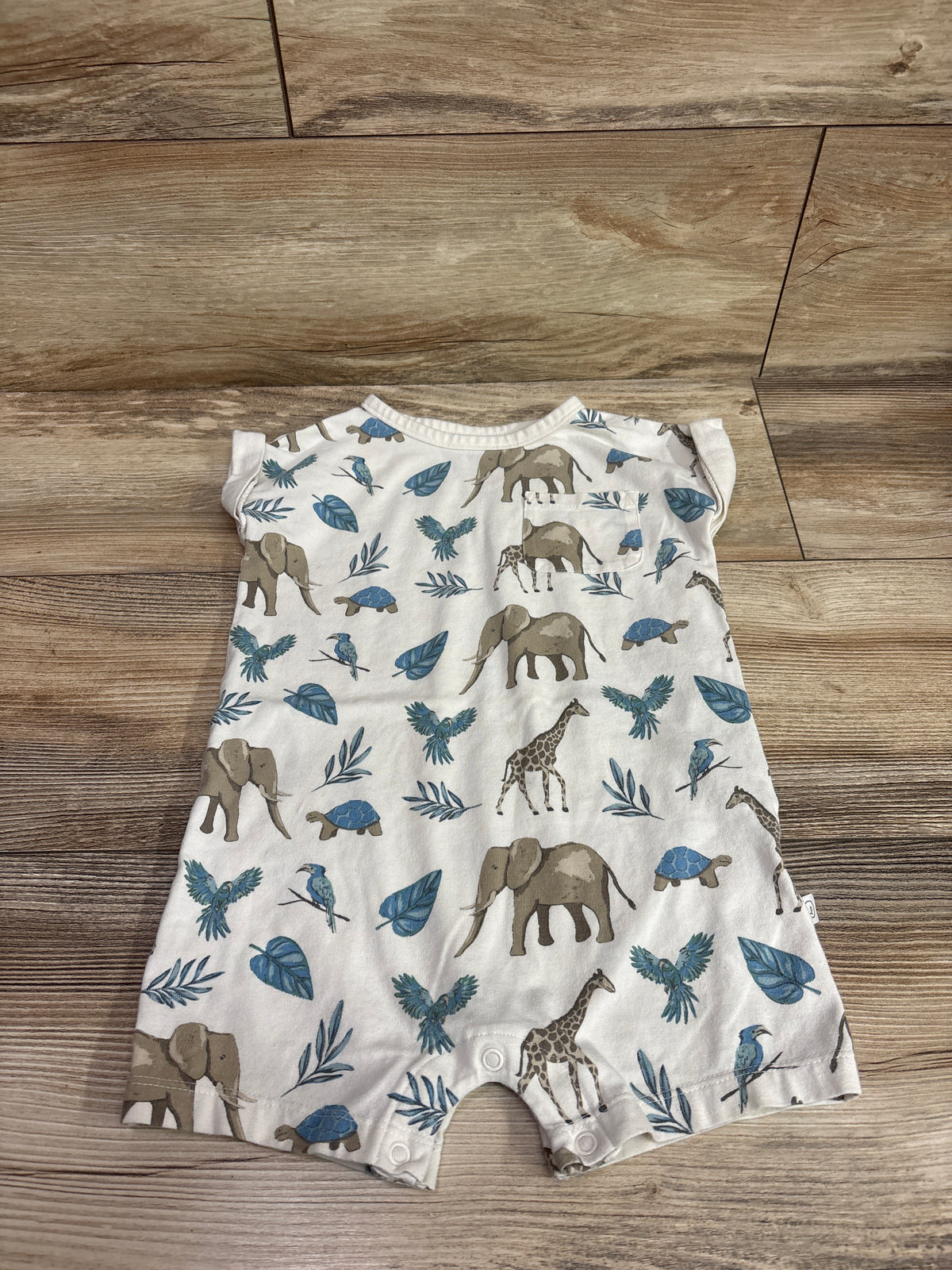 Little Planet Organic Shortie Romper Ivory sz 24m