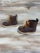 Cat & Jack Toddler Greyson Boots Brown Sz 5c