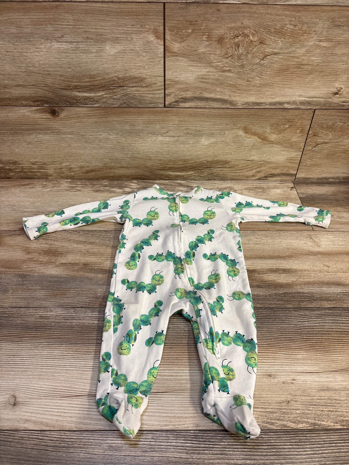 Old Navy Caterpillar Sleeper Ivory sz 6-9m