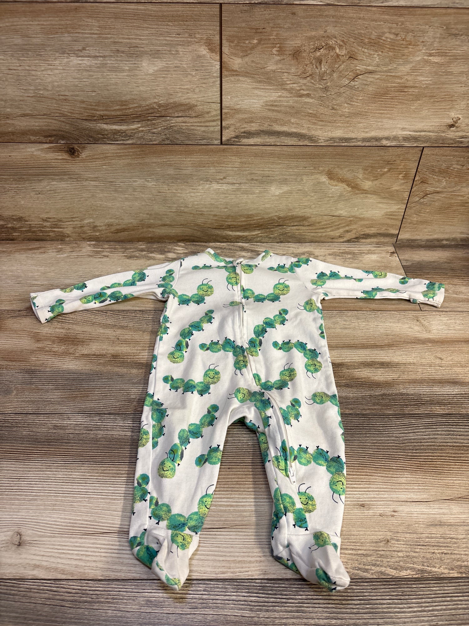 Old Navy Caterpillar Sleeper Ivory sz 6-9m