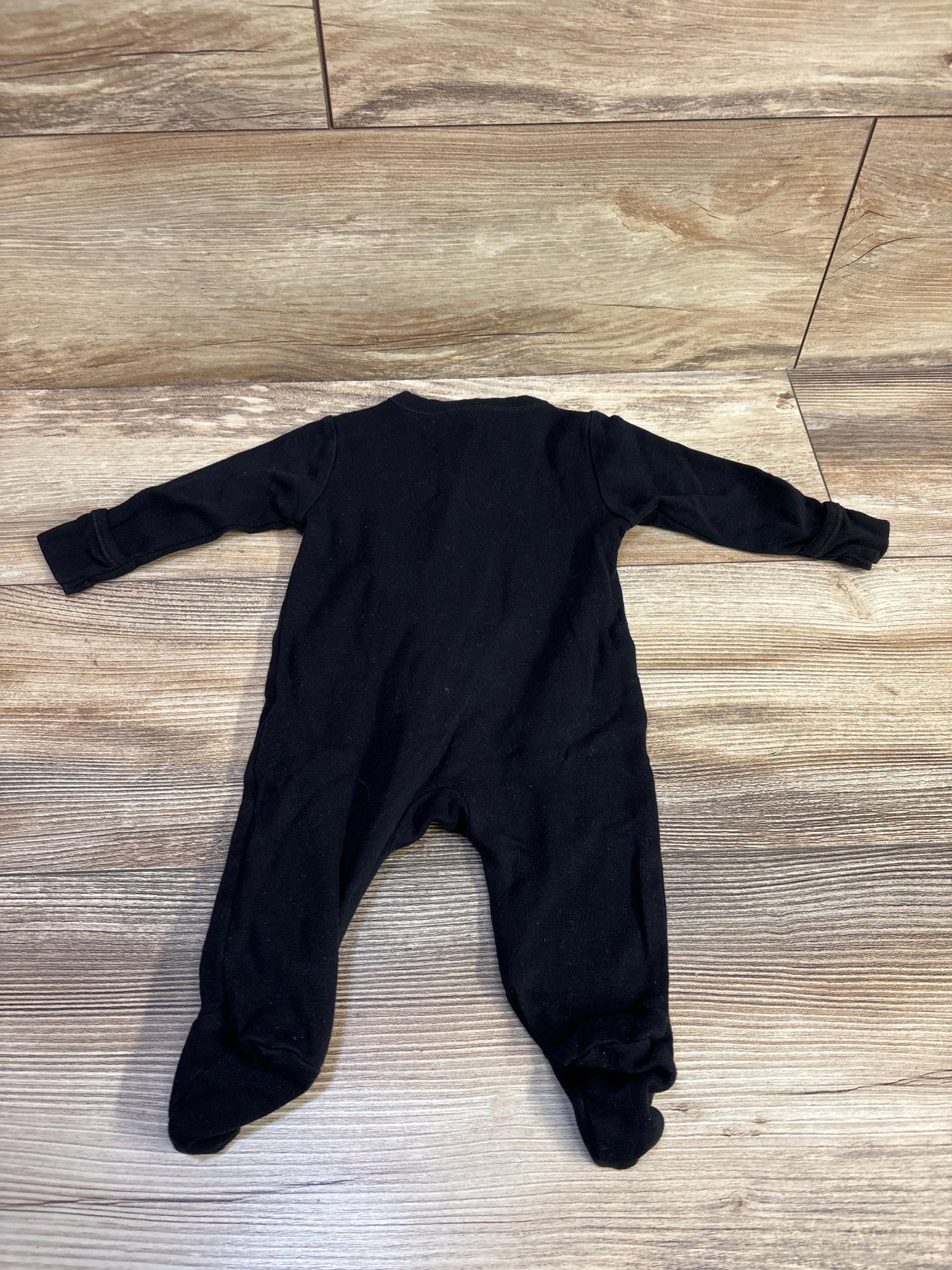 Old Navy Halloween Skeleton Sleeper Black sz 0-3m