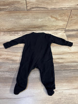 Old Navy Halloween Skeleton Sleeper Black sz 0-3m
