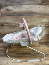 NEW Ingenuity Soothing Baby Bouncer, Flora the Unicorn - Me n Mommy To Be