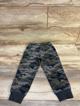 Jumping Beans Softest Fleece Camo Joggers Grey sz 4T