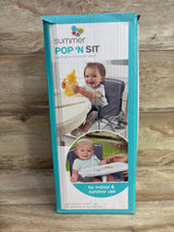 Summer Infant Pop 'N Sit Portable Infant Booster Seat - Grey