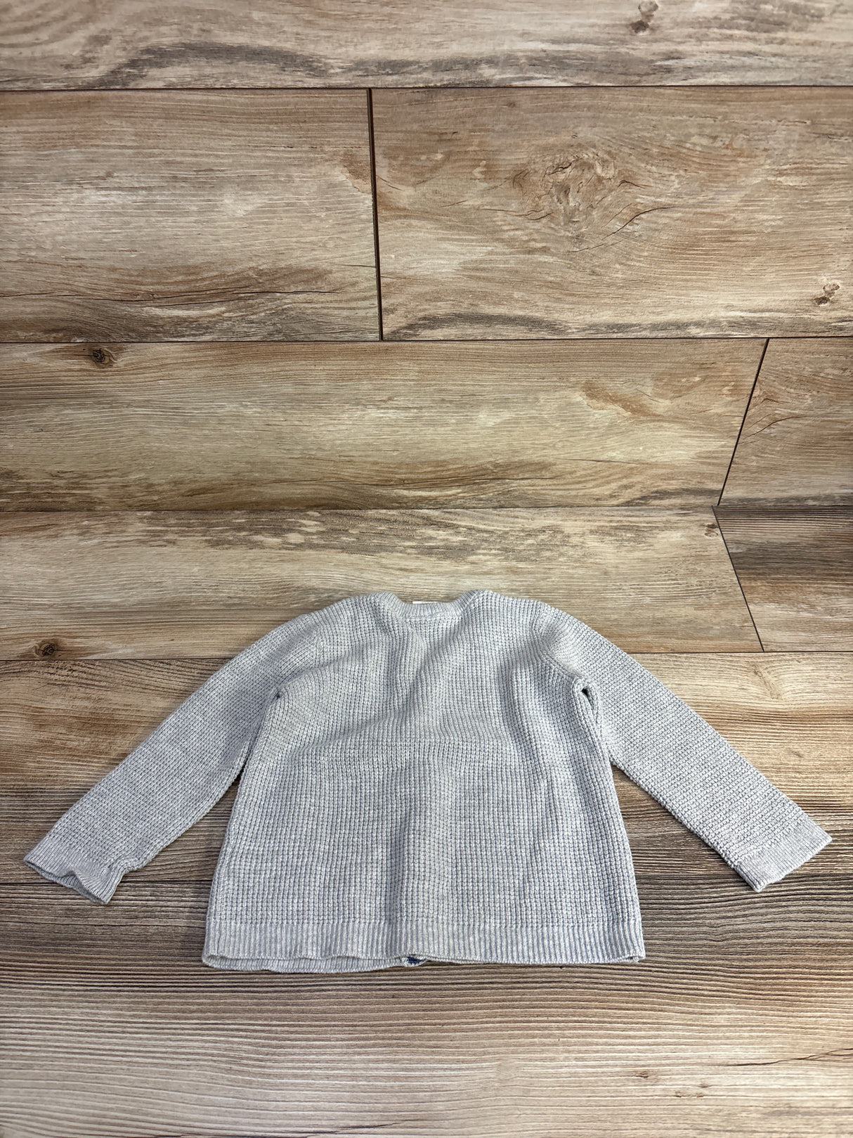 H&M Knitted Button Front Cardigan Grey sz 12m