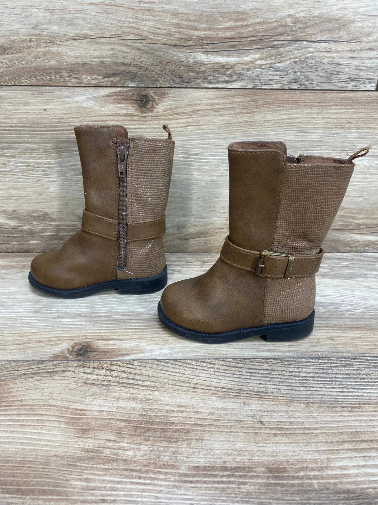 Koala Kids Tall Boots Brown Sz 4c