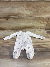 Just One You Waffle Knit Sleeper White sz Newborn