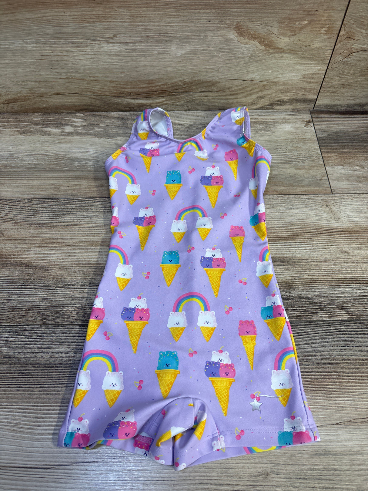 Destira Ice Cream Leotard Purple sz 5T
