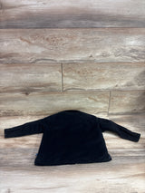 Reaction by Kenneth Cole Suede Button-Up Dress Shirt Black sz 2T