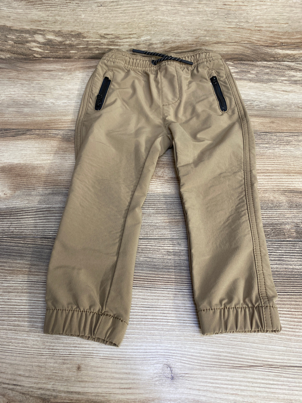 Cat & Jack Drawstring Jogger Pants Brown sz 2T